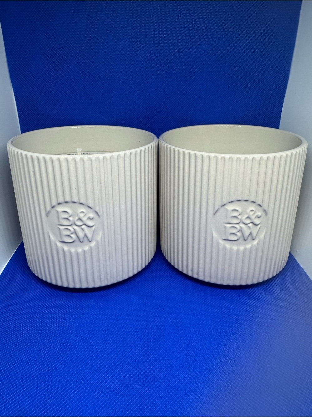 2 Vanilla Bean Candles in Decorative Jars New BBW